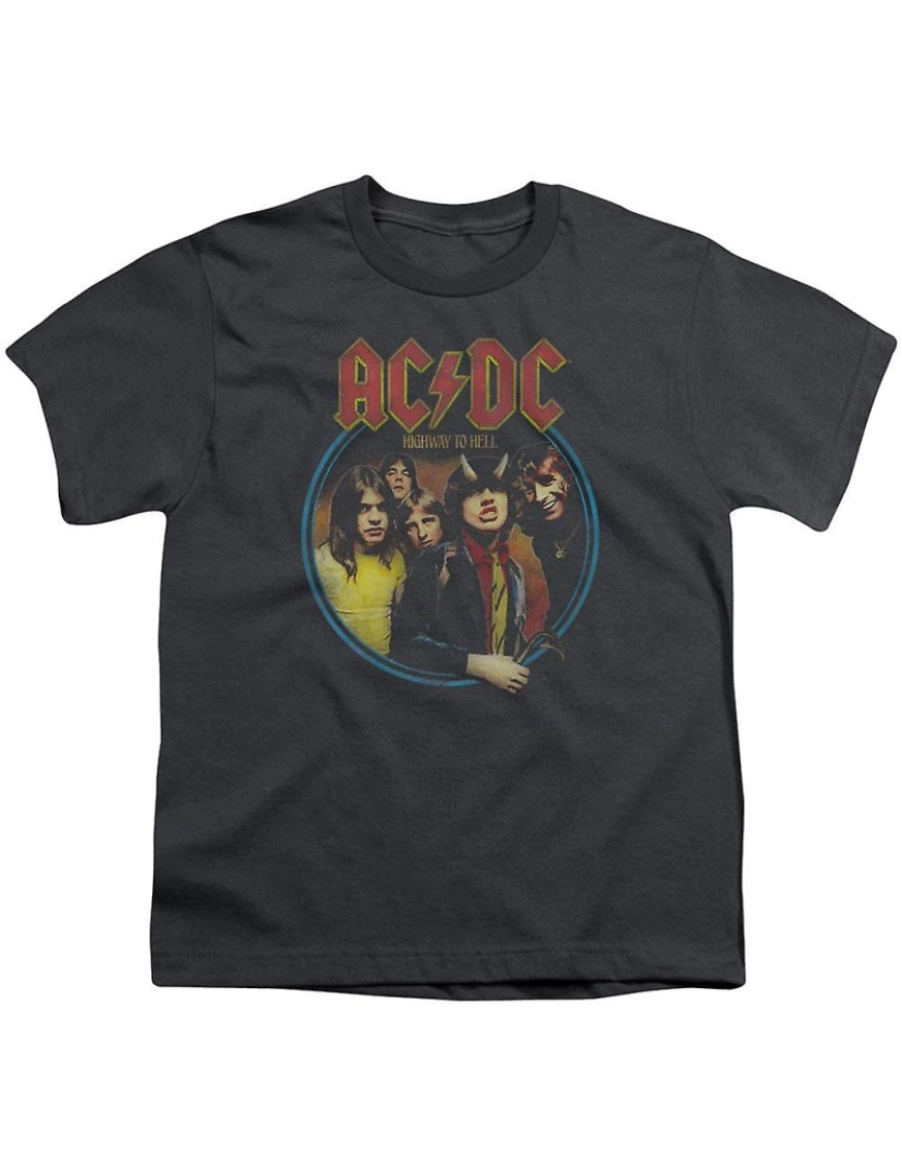 Rockinstone - T-shirt AC/DC Highway To Hell Juventude