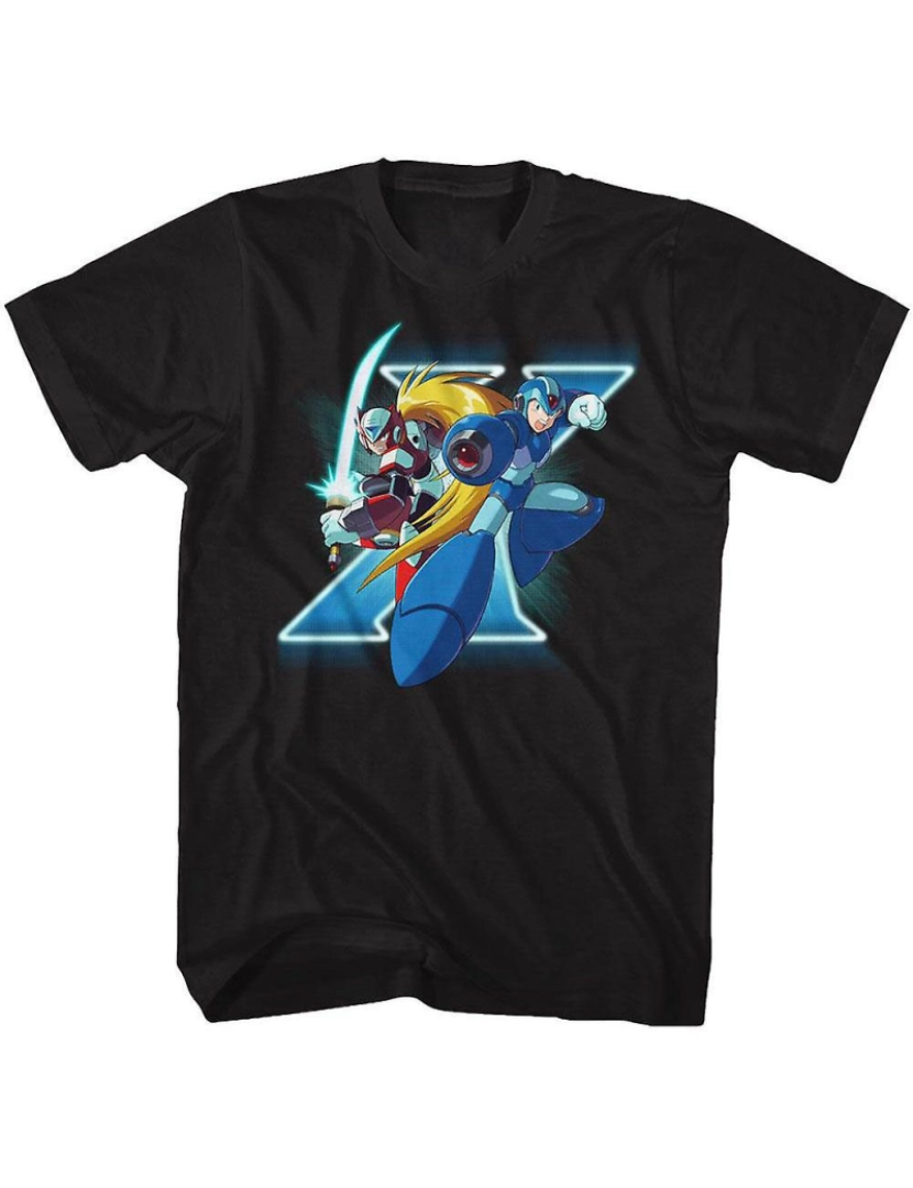 Rockinstone - T-shirt Mega Man X e Zero