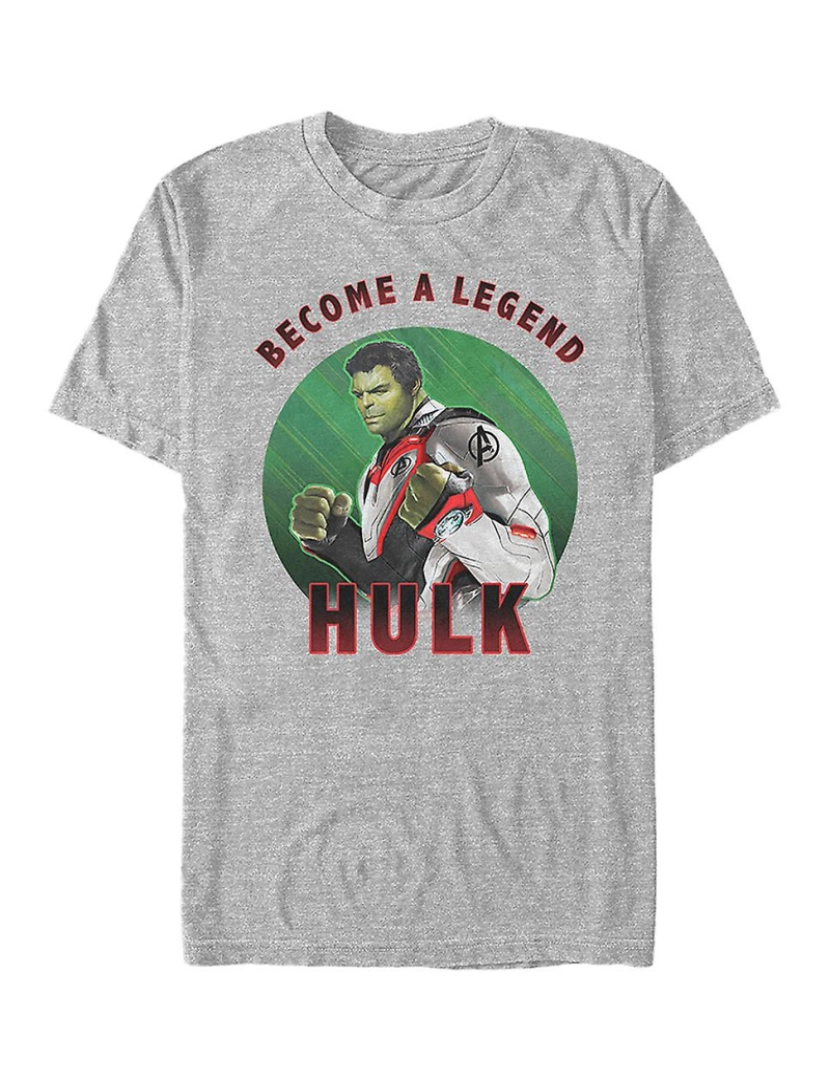 Rockinstone - T-shirt Torne-se uma lenda Incrível Hulk Avengers Endgame