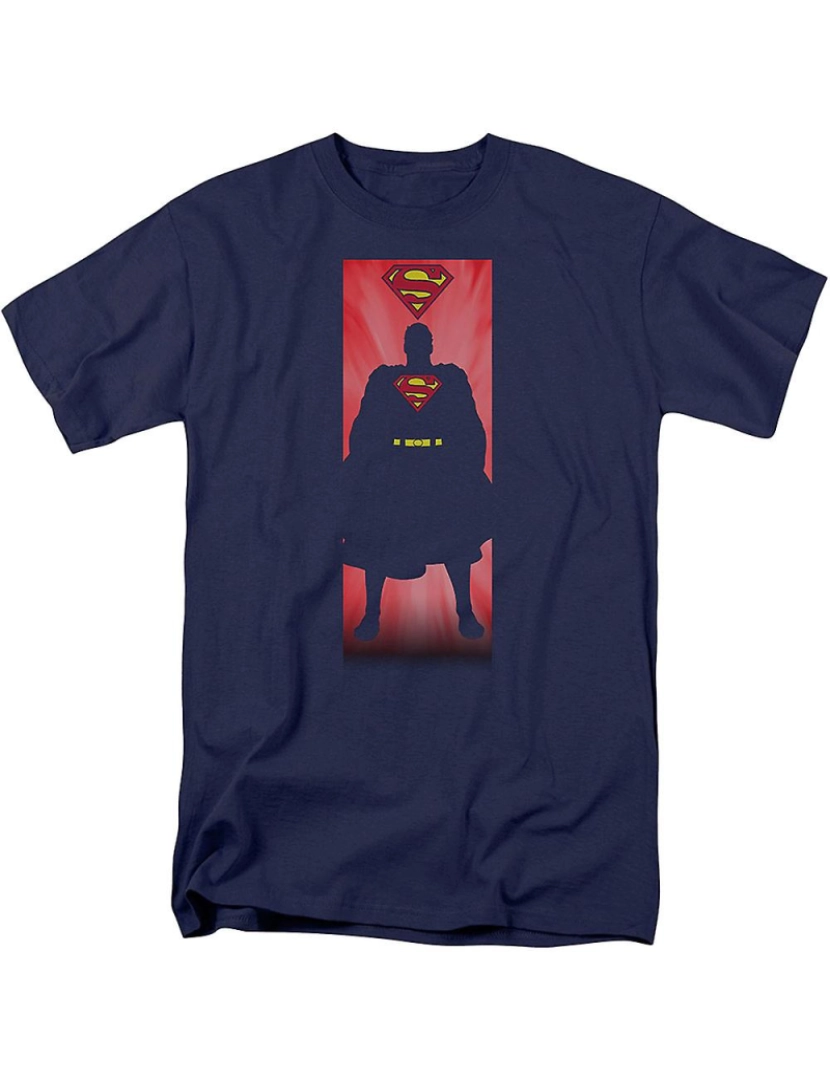 Rockinstone - T-shirt Silhueta do super-homem