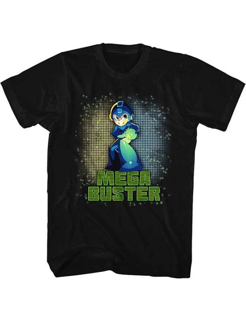 Rockinstone - T-shirt Mega Man Mega Buster