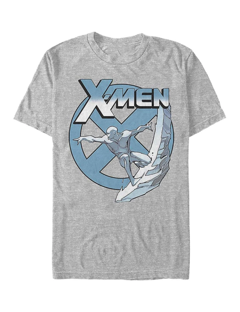 Rockinstone - T-shirt X-Men Homem de Gelo Marvel Comics