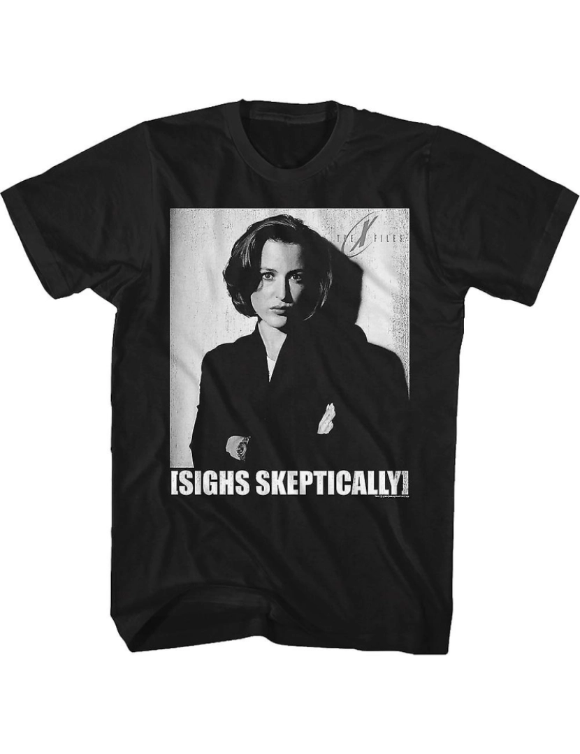 imagem de T-shirt Dana Scully suspira com ceticismo Arquivo X1