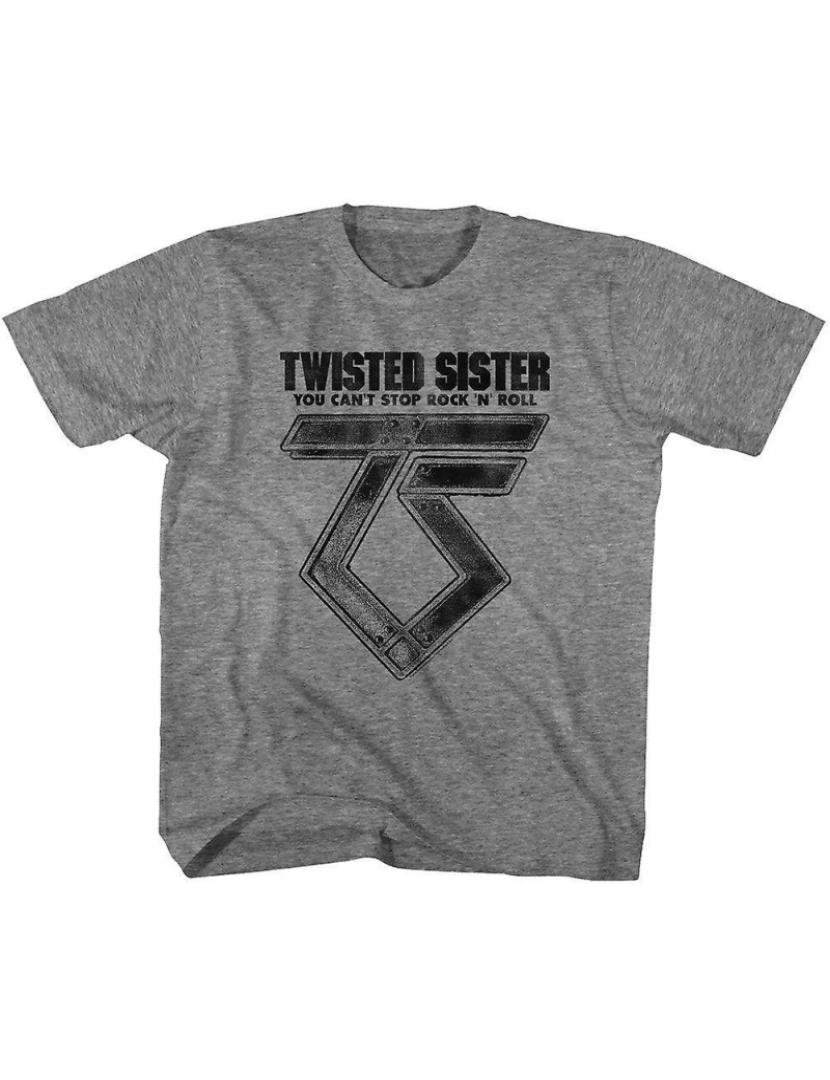 Rockinstone - T-shirt Twisted Sister não consegue parar a juventude do rock'n'roll