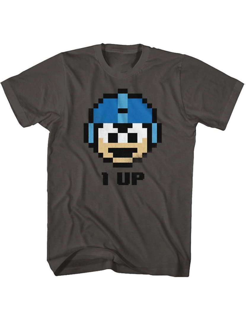 Rockinstone - T-shirt Mega Man Oneup