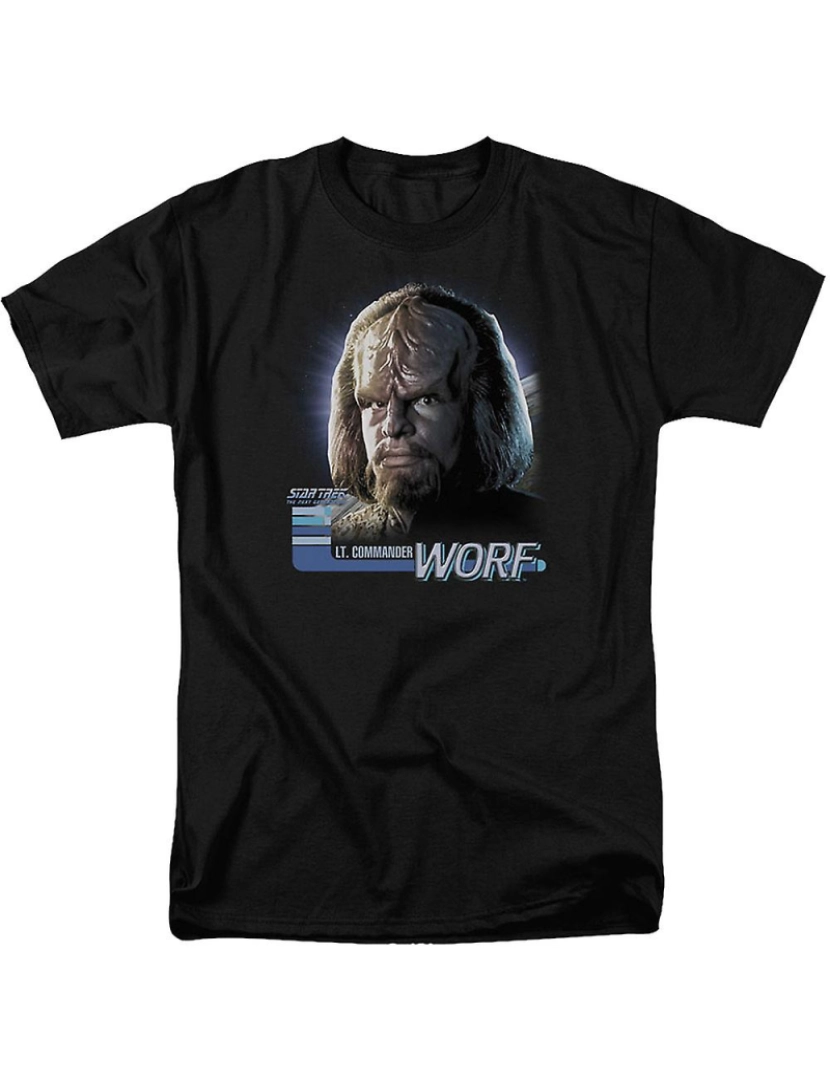 Rockinstone - T-shirt Worf Star Trek, a próxima geração