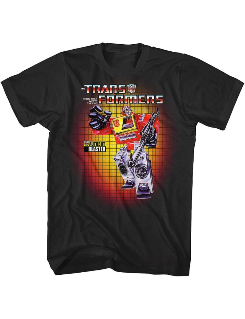 Rockinstone - T-shirt Transformadores Box Art Blaster