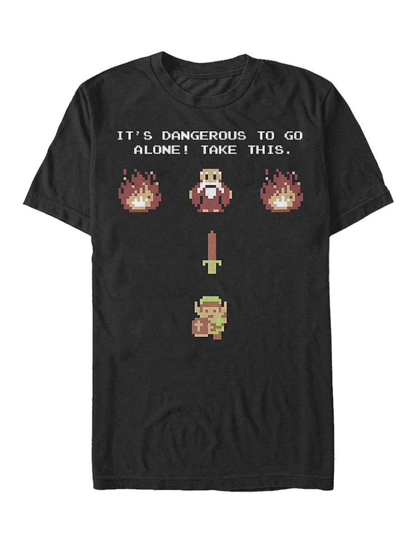 imagem de T-shirt Camisa Zelda É Perigosa1