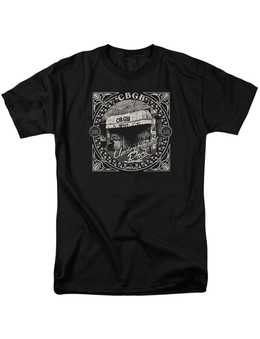 Rockinstone - T-shirt Porta da frente CBGB adulto