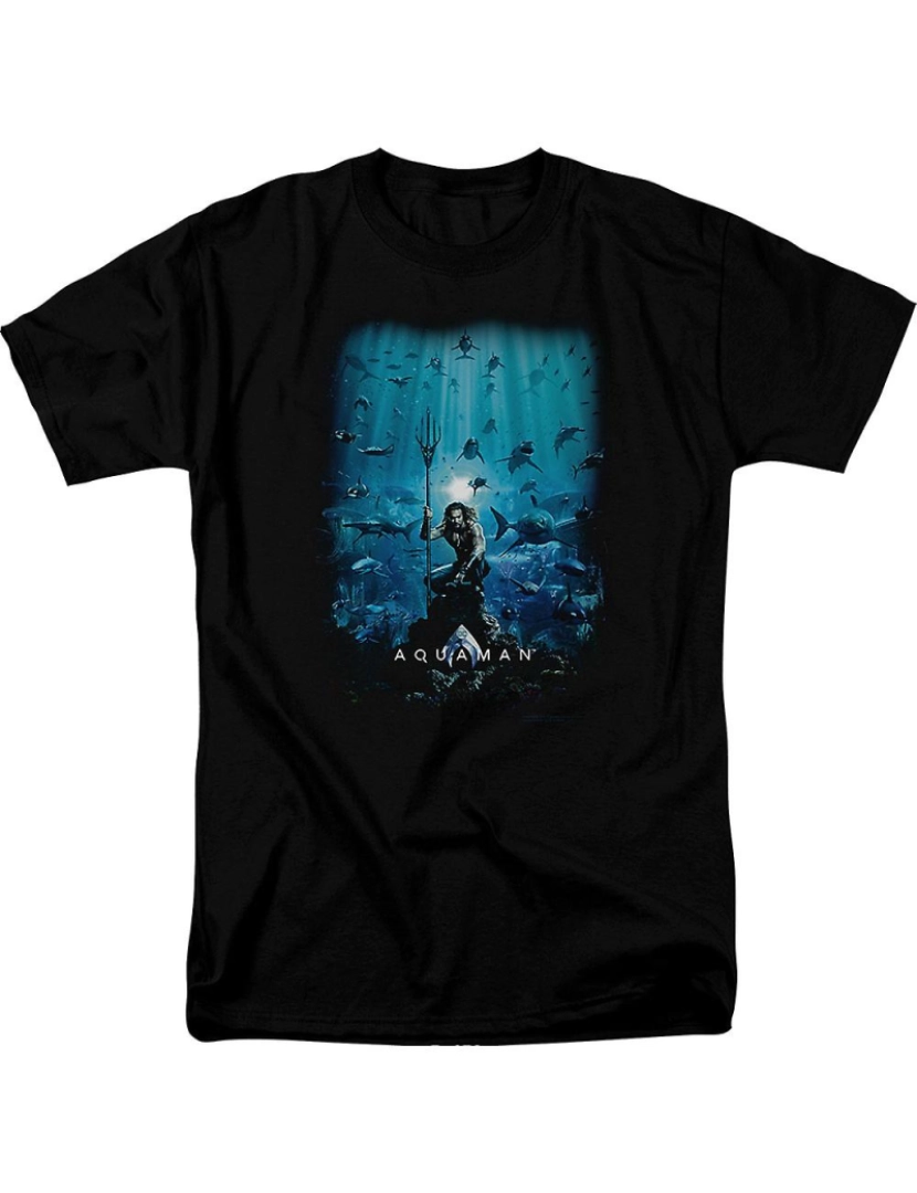 Rockinstone - T-shirt Pôster do filme Aquaman