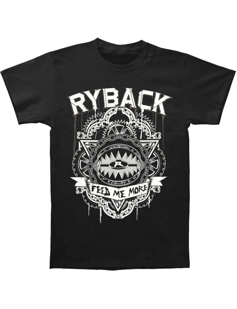 Rockinstone - T-shirt WWE Ryback me alimente mais