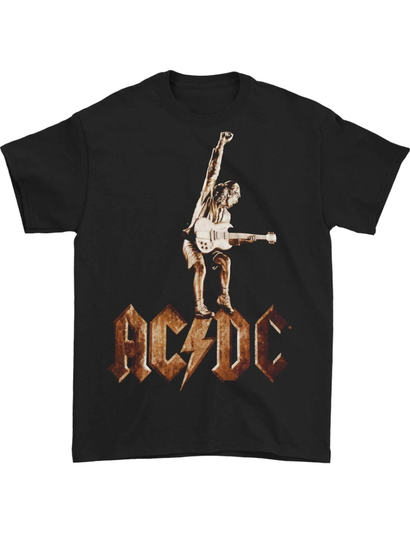 Rockinstone - T-shirt Estátua de Angus do AC/DC