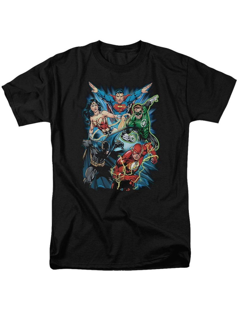 Rockinstone - T-shirt Liga da Justiça DC Comics