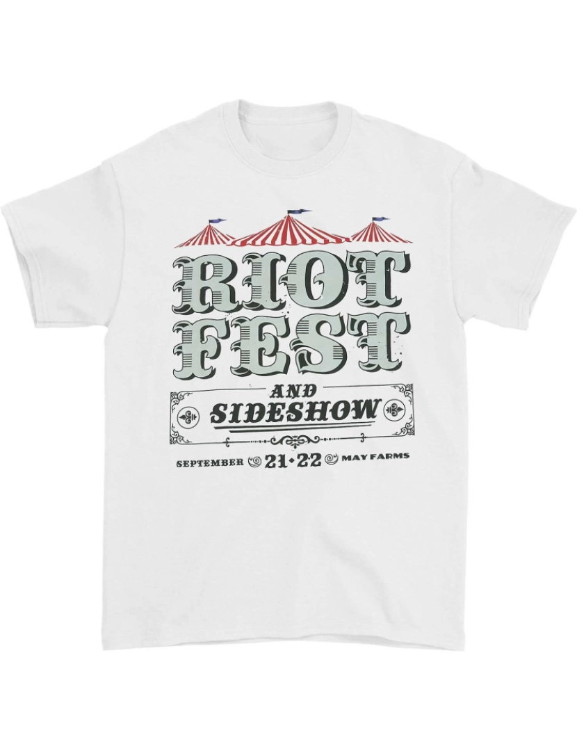 Rockinstone - T-shirt Evento Riot Fest em Denver