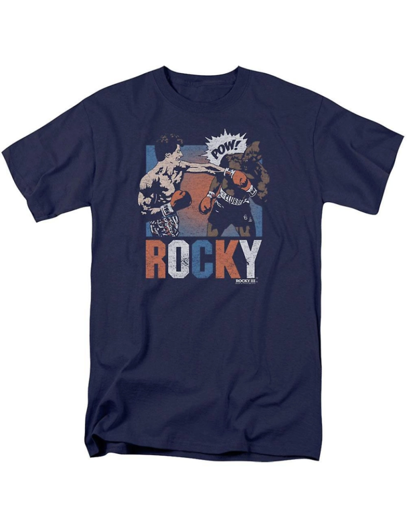 Rockinstone - T-shirt Rocky Rocky Pow Adulto