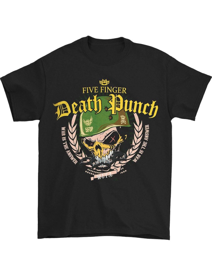 Rockinstone - T-shirt Turnê Five Finger Death Punch Warhead 2014