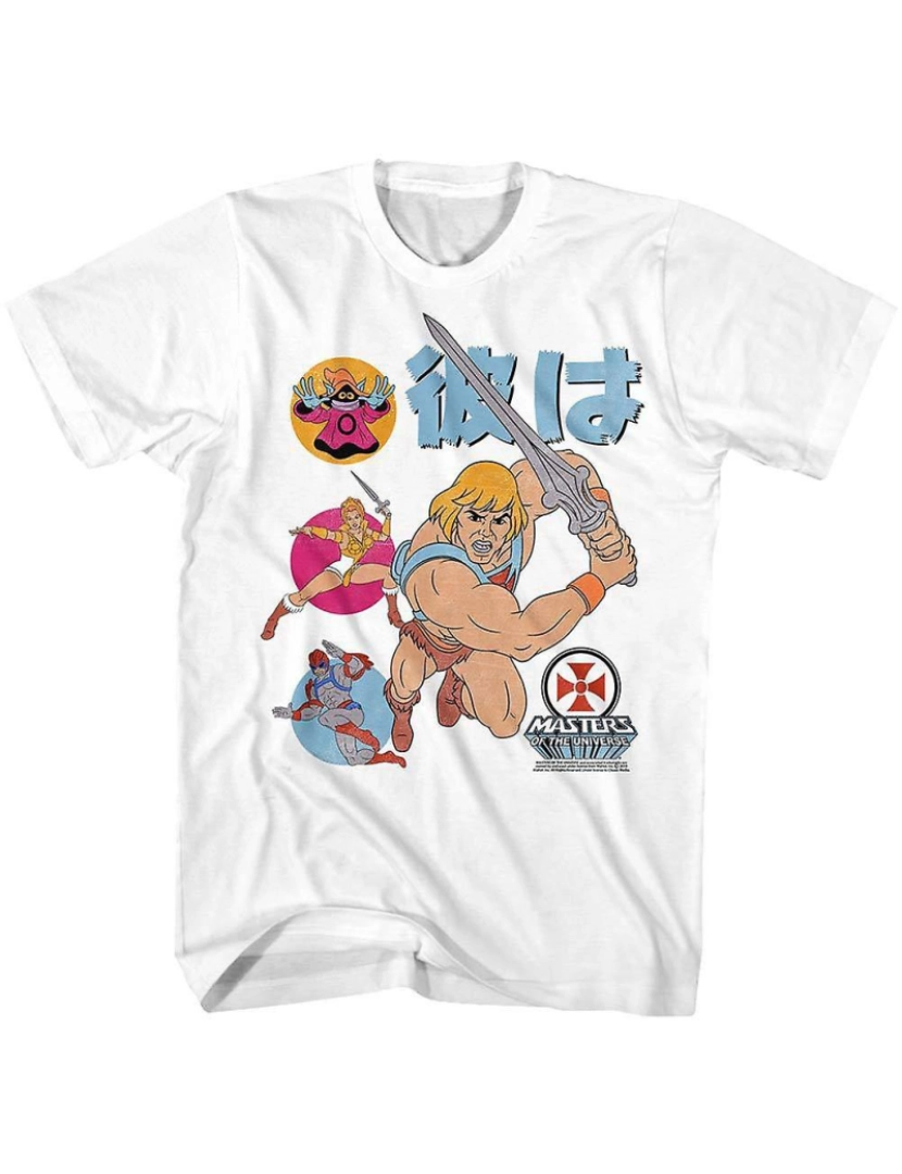 Rockinstone - T-shirt Mestres do Universo He-man Japão