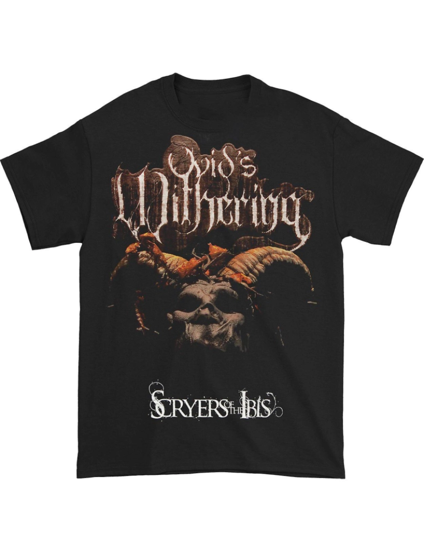 Rockinstone - T-shirt Capa do LP Withering Scryers Of The Ibis de Ovídio