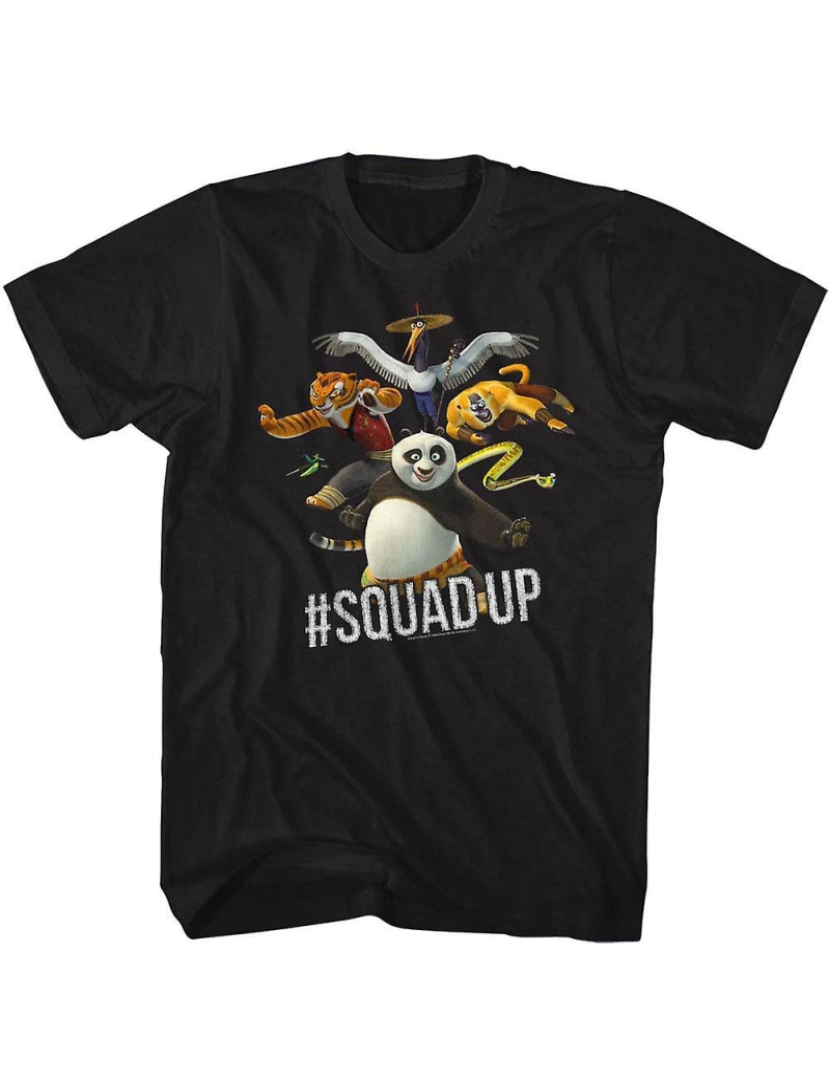 imagem de T-shirt Esquadrão Kung Fu Panda1