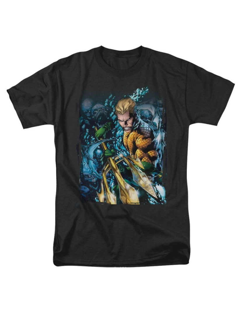 Rockinstone - T-shirt Liga da Justiça da América Aquaman #1