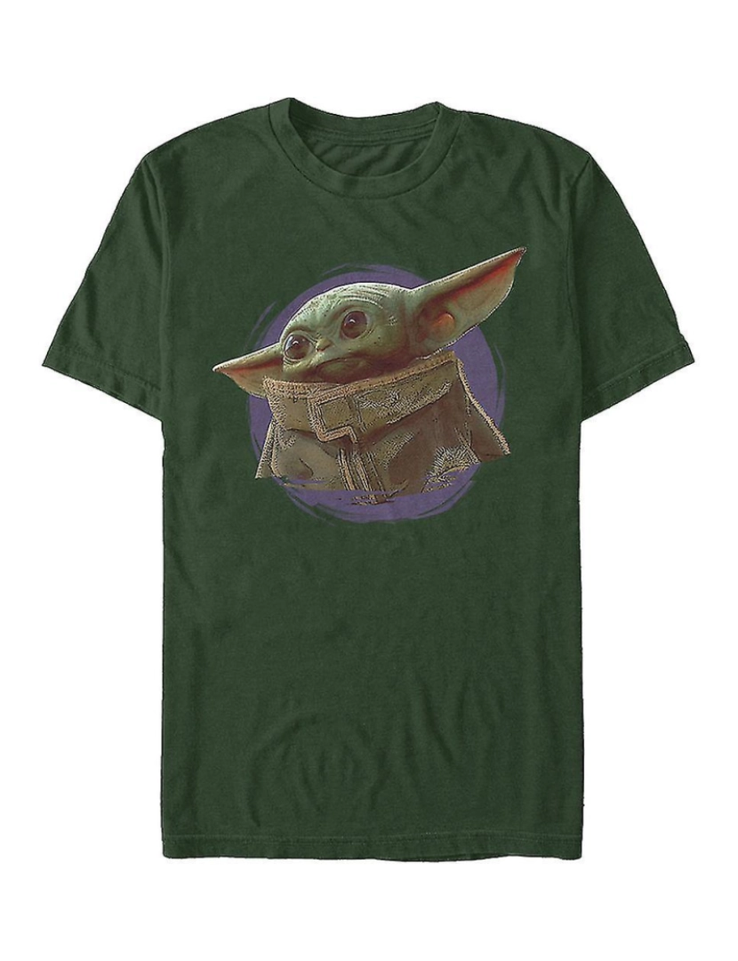 Rockinstone - T-shirt Mandaloriano Verde A Criança Star Wars