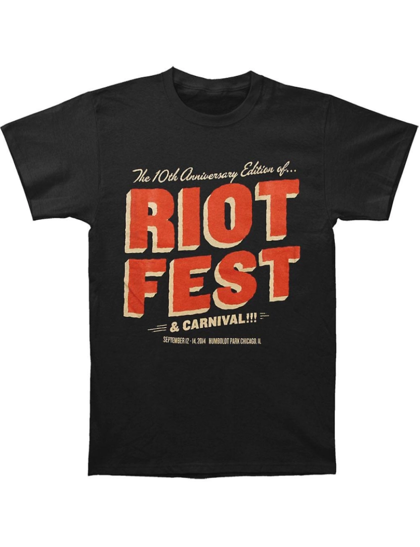 Rockinstone - T-shirt Evento Riot Fest Chicago 2014