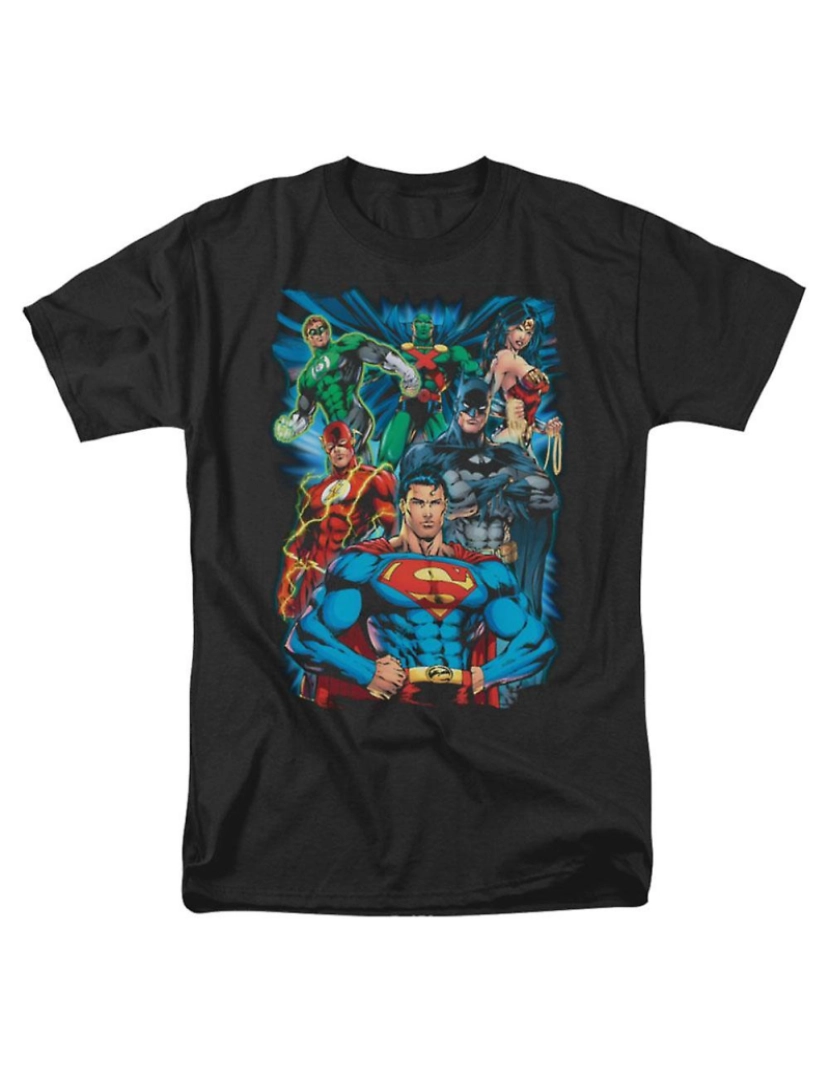 Rockinstone - T-shirt Liga da Justiça da América A justiça foi feita