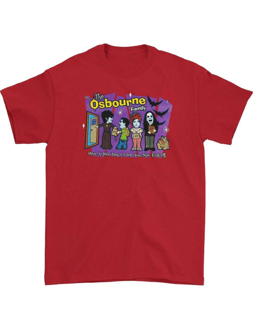 Rockinstone - T-shirt A família Osbourne