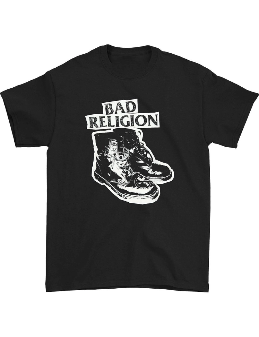 Rockinstone - T-shirt Má religião no Punx