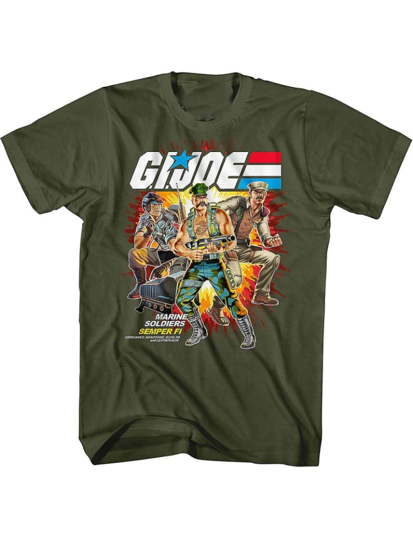 Rockinstone - T-shirt Soldados da Marinha GI Joe