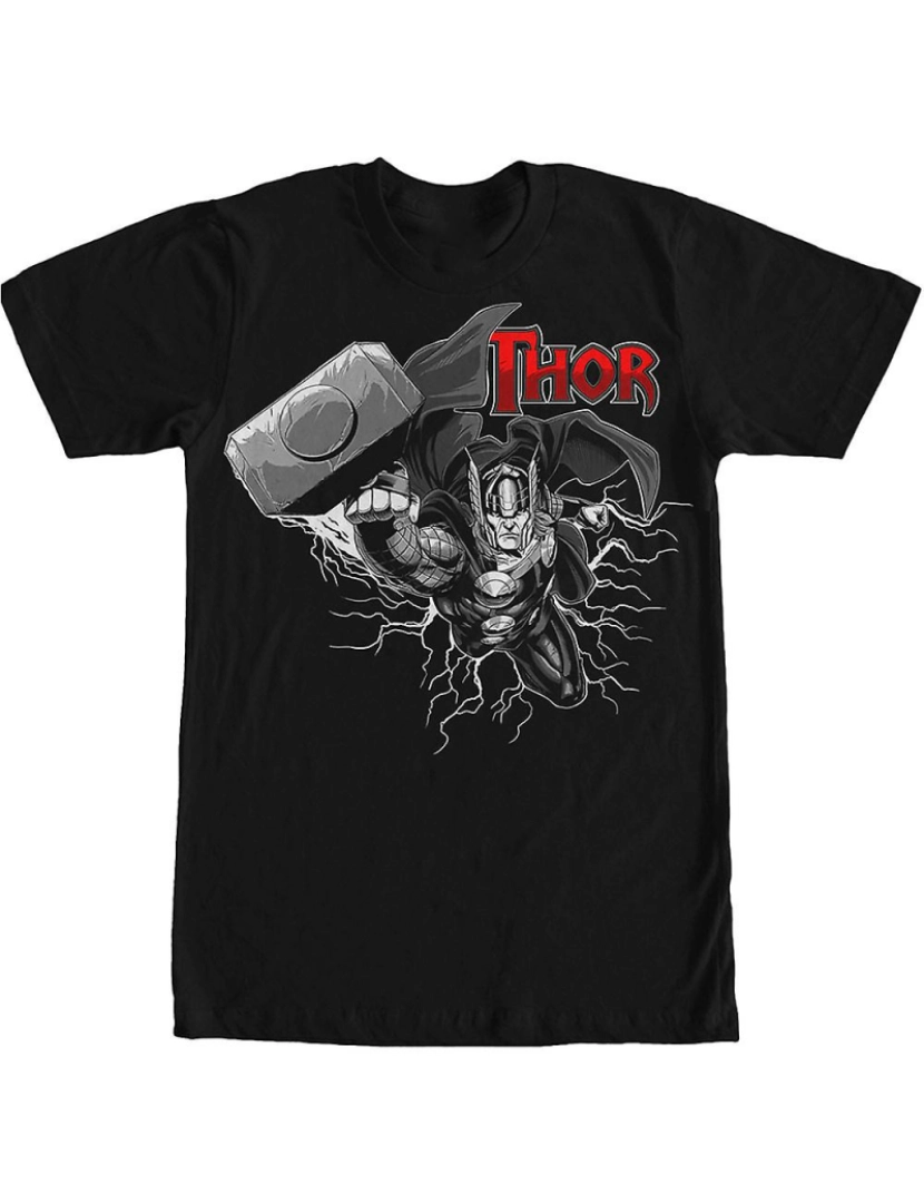 Rockinstone - T-shirt Camiseta Deus Voador do Trovão Thor