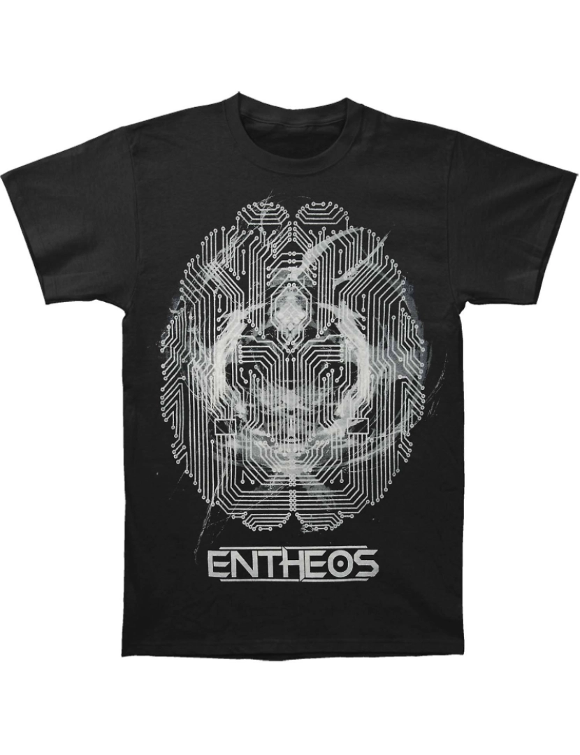 Rockinstone - T-shirt Circuito Entheos Preto