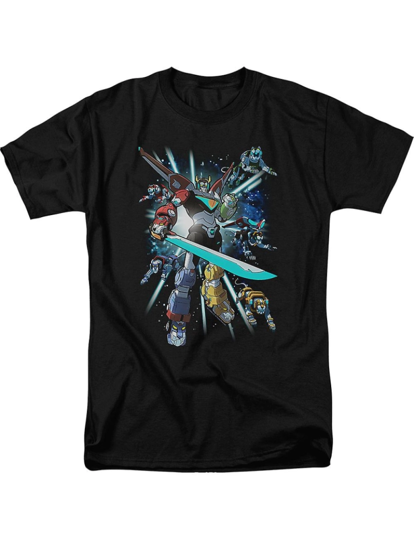 Rockinstone - T-shirt Lenda de Voltron