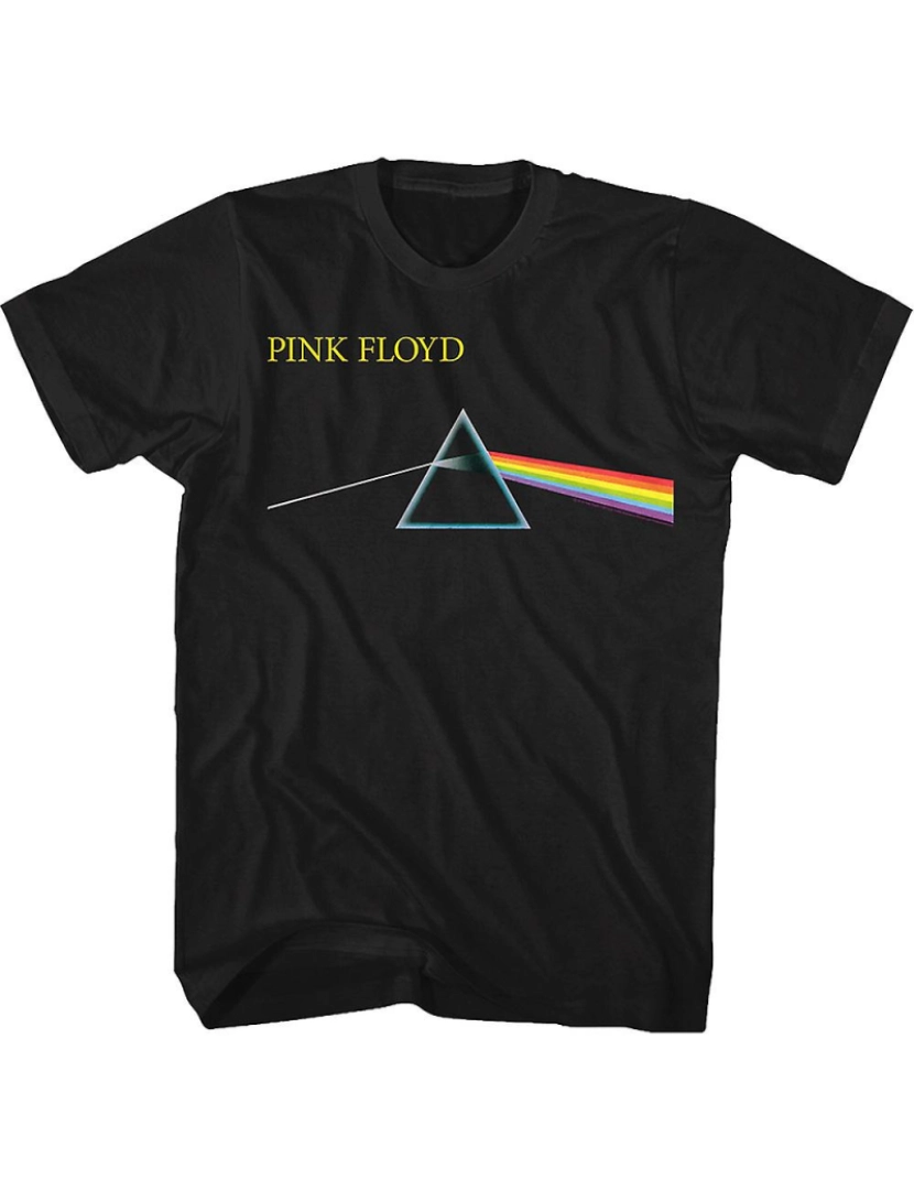 Rockinstone - T-shirt Luz e Prisma Pink Floyd