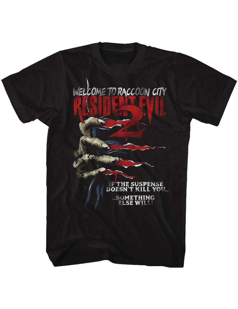 Rockinstone - T-shirt Resident Evil algo mais