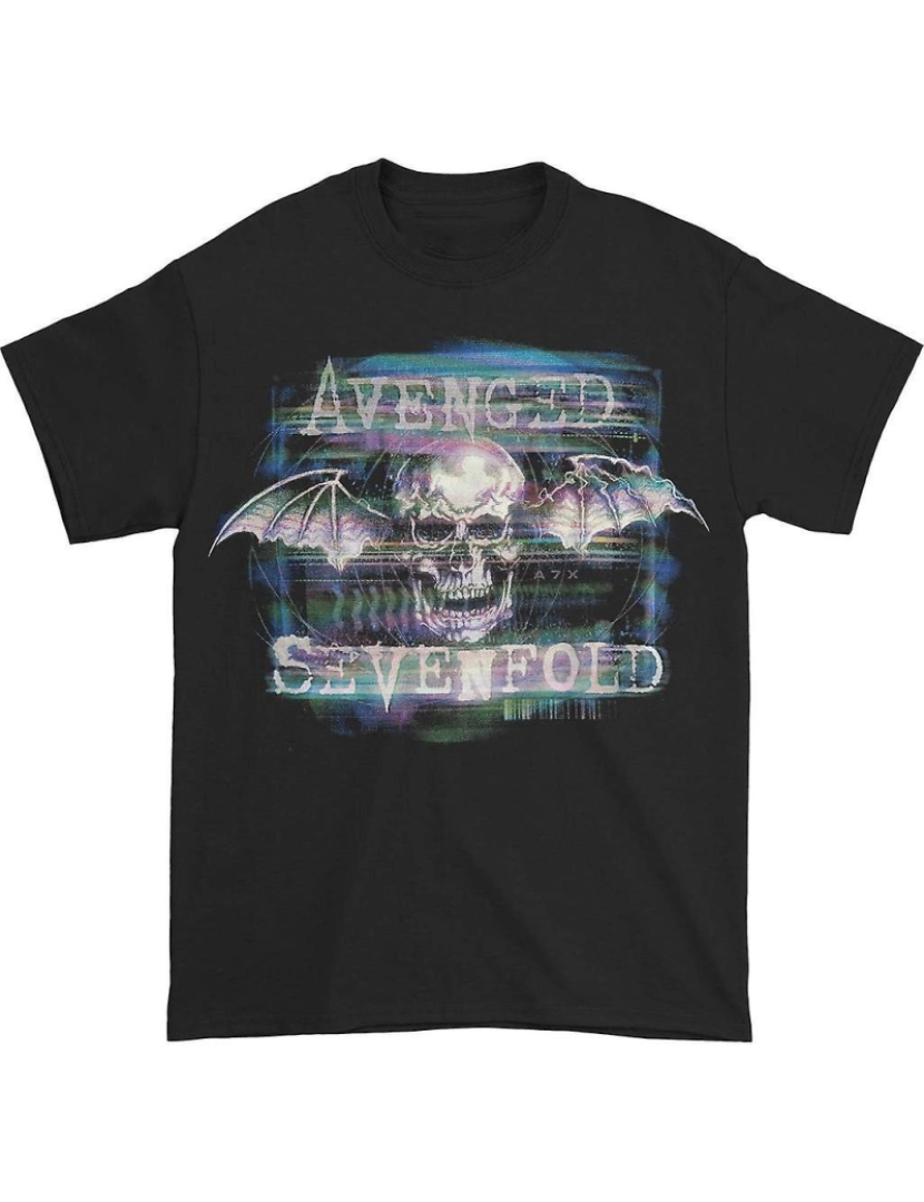 Rockinstone - T-shirt Avenged Sevenfold A7X Estático Deathbat