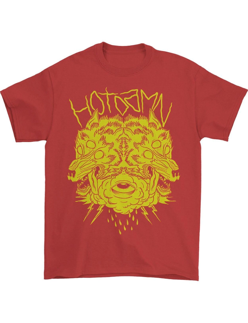 Rockinstone - T-shirt Malditos Lobos Quentes