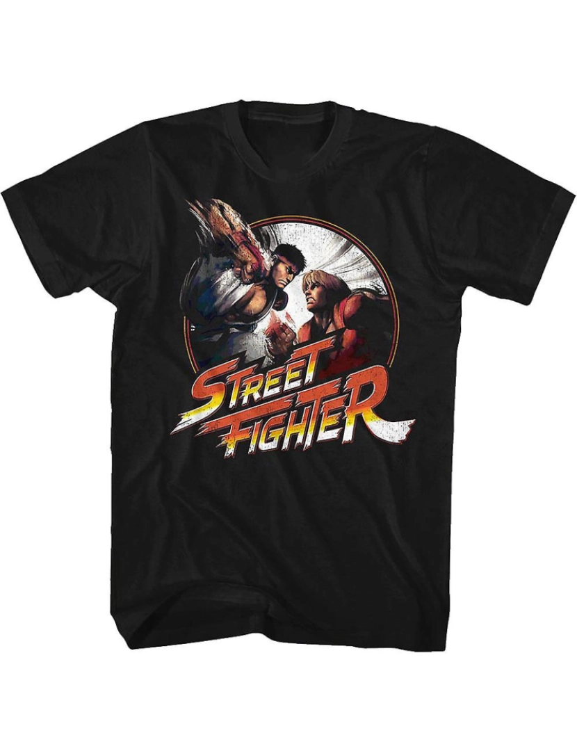 Rockinstone - T-shirt Ryu x Ken Street Fighter