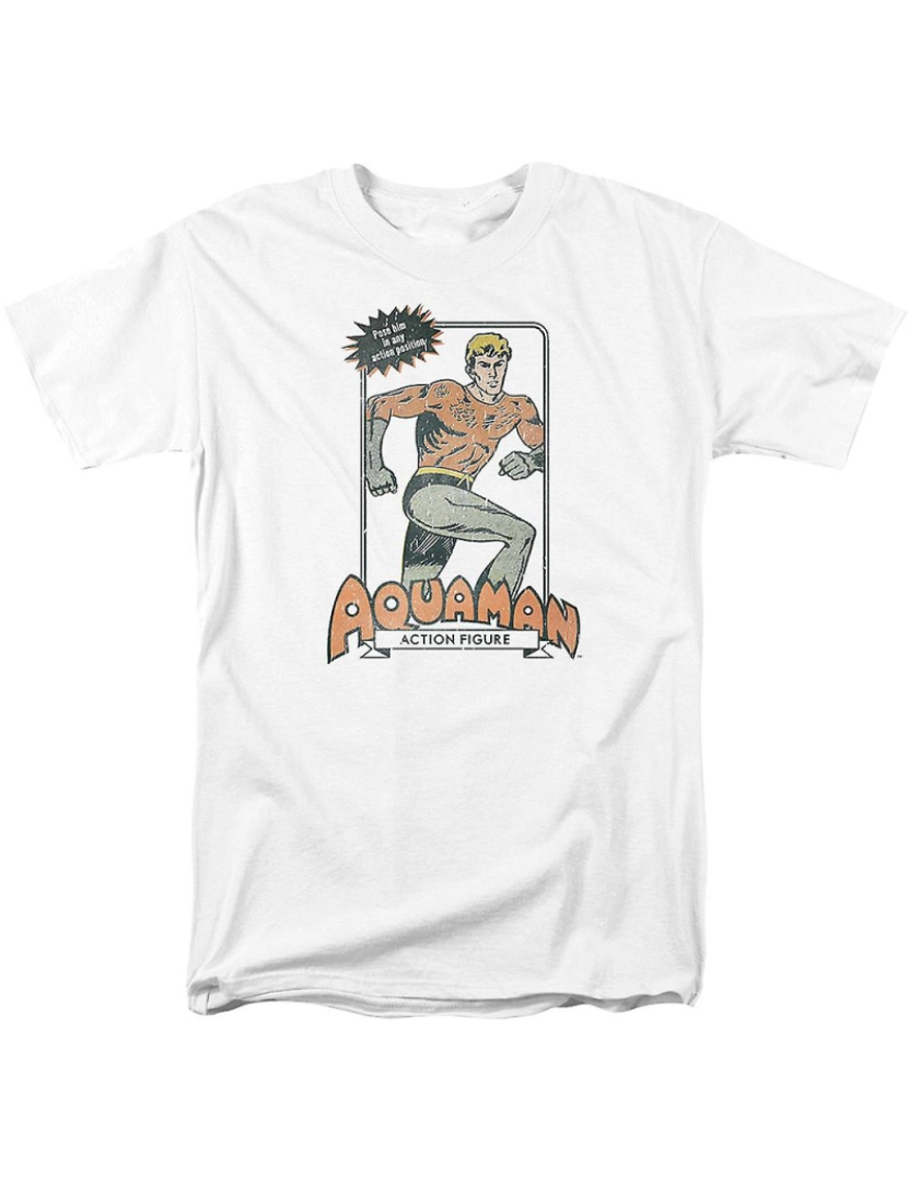 Rockinstone - T-shirt Figura de ação Aquaman