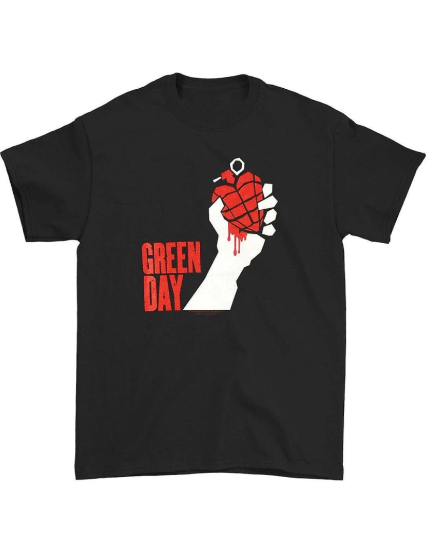 Rockinstone - T-shirt Excursão Idiota Americana do Green Day