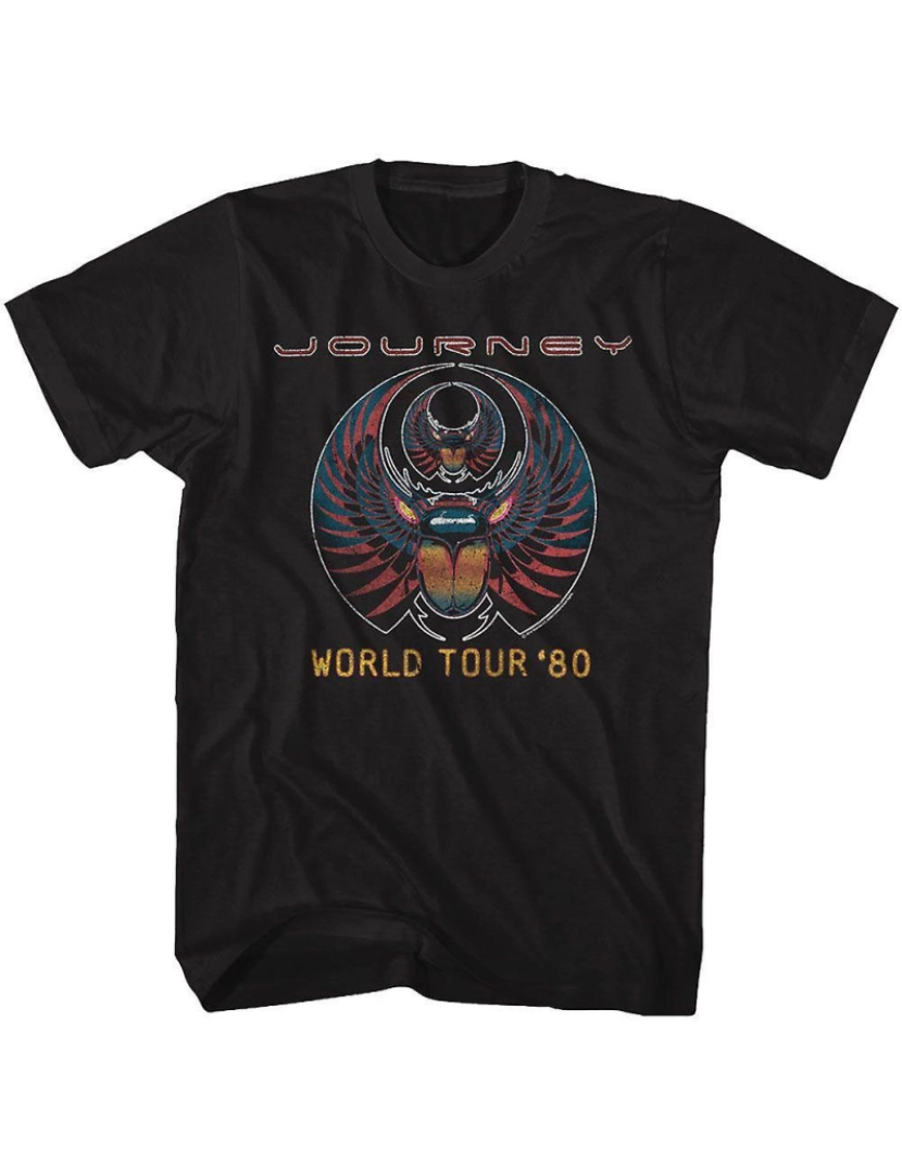 Rockinstone - T-shirt Jornada Turnê Mundial 80