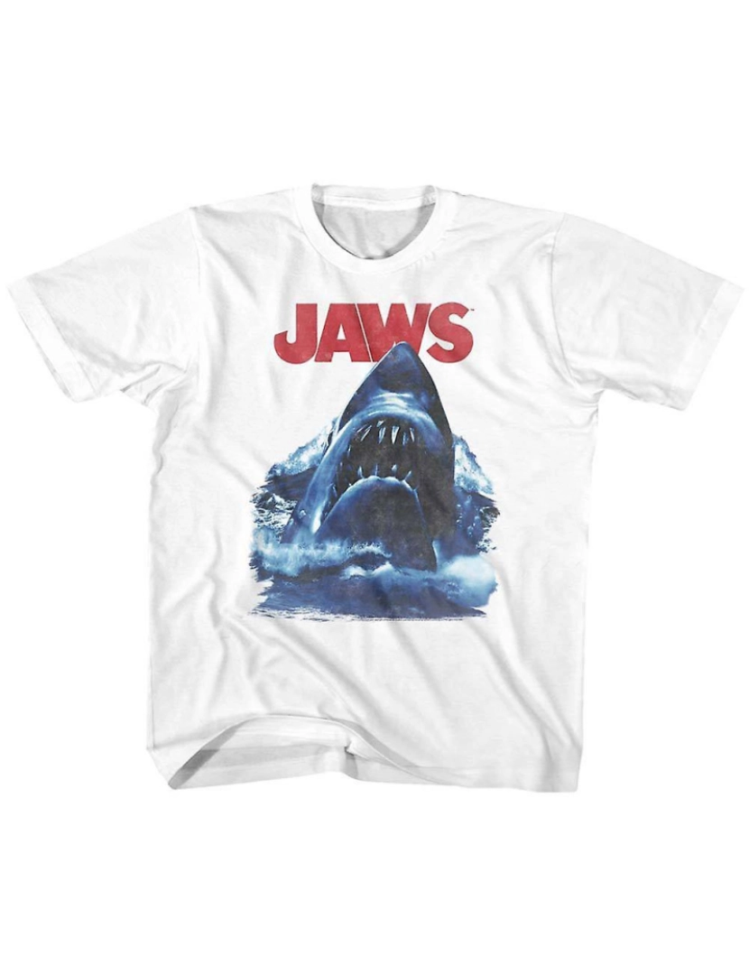 Rockinstone - T-shirt Mandíbulas Bad Waves Juvenil