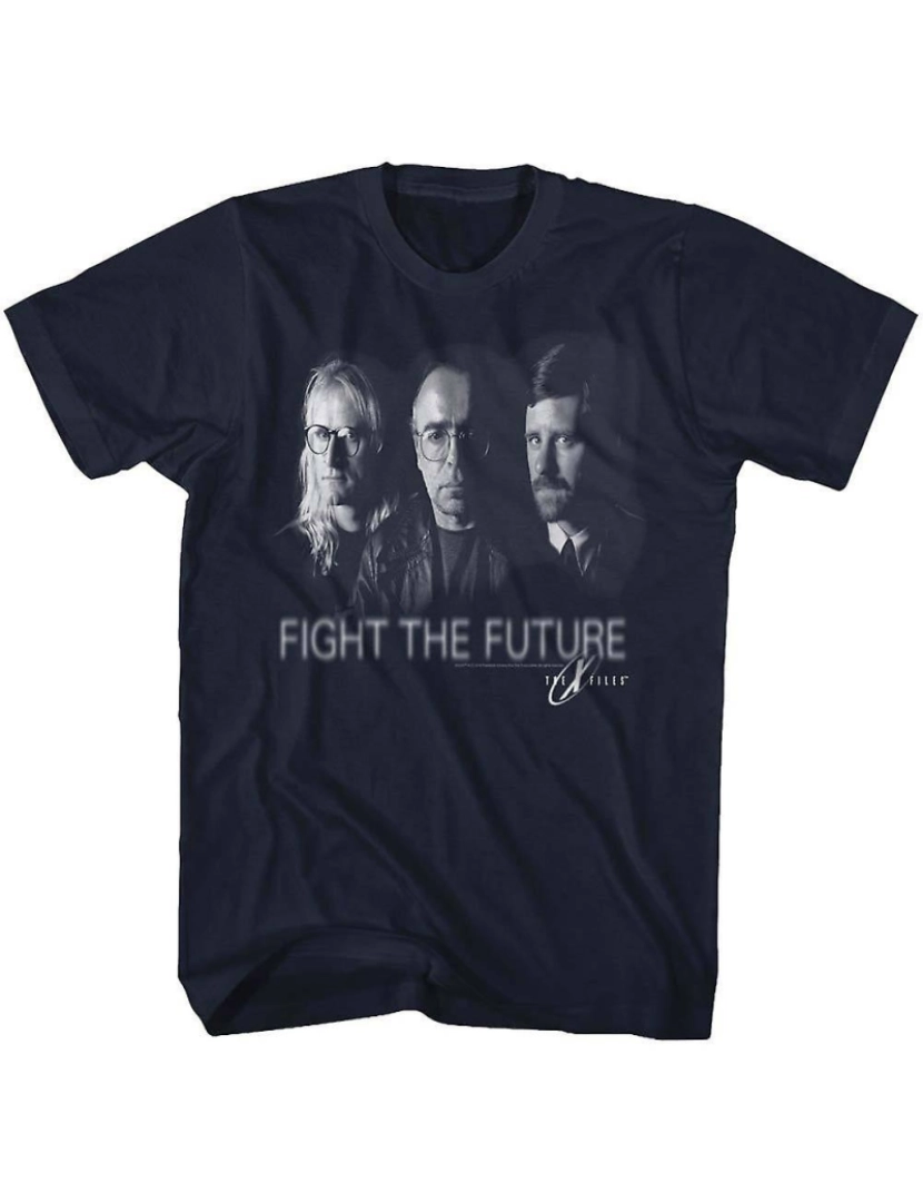 Rockinstone - T-shirt Xfiles lutam contra o futuro