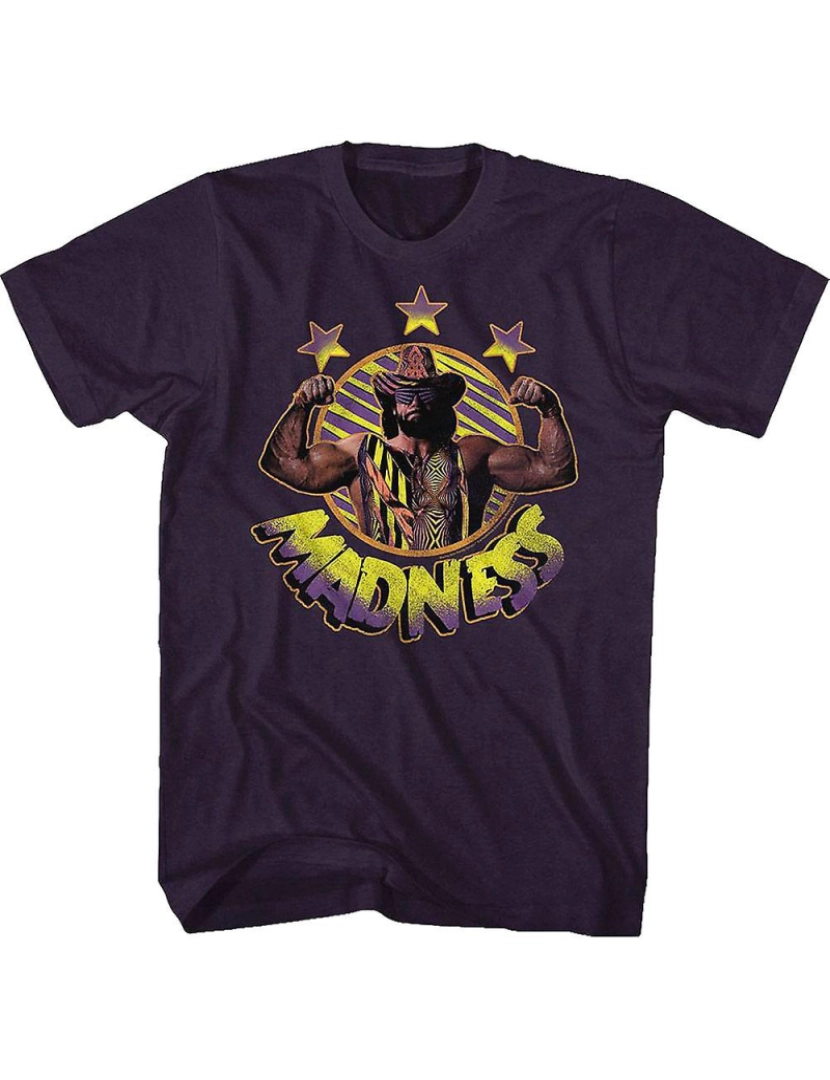 Rockinstone - T-shirt Loucura Macho Man Randy Savage