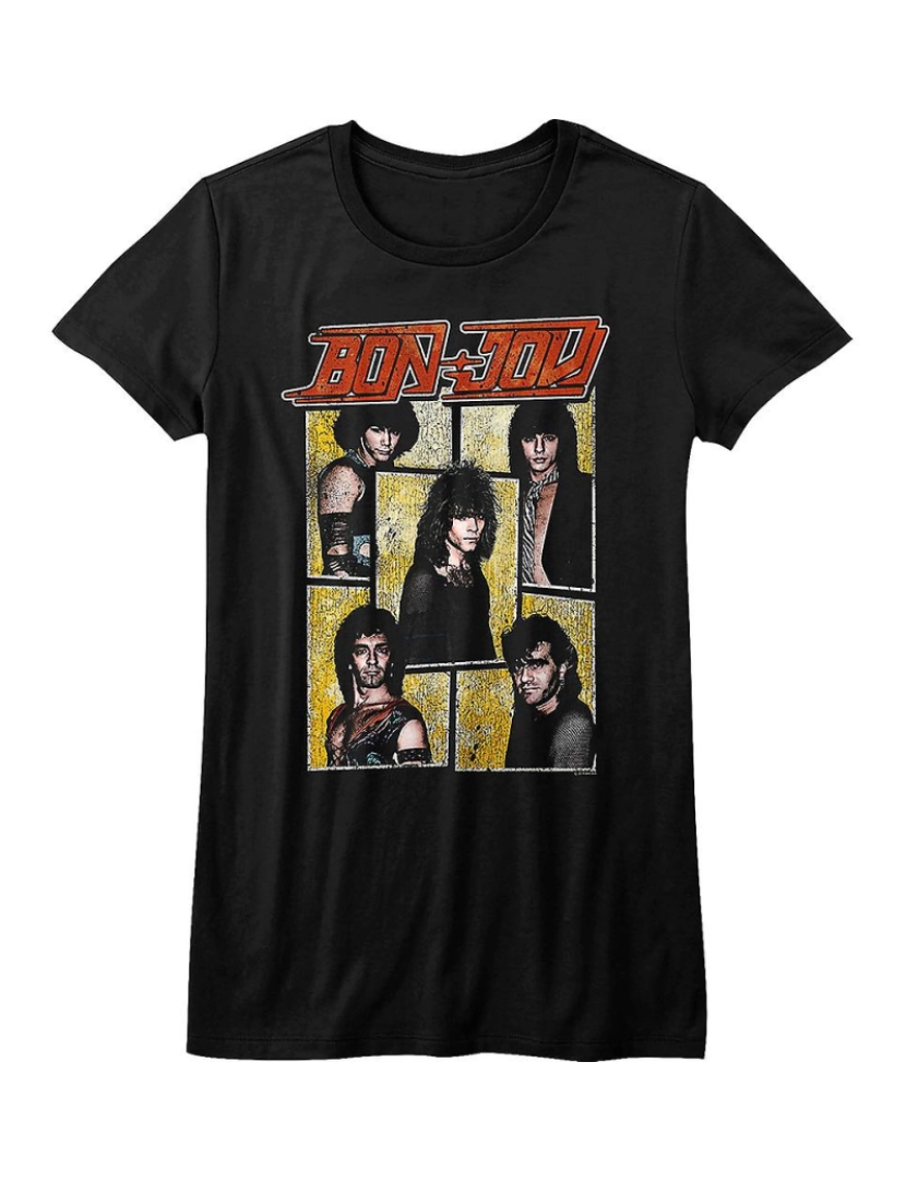 Rockinstone - T-shirt Camiseta Bon Jovi Junior Breakout