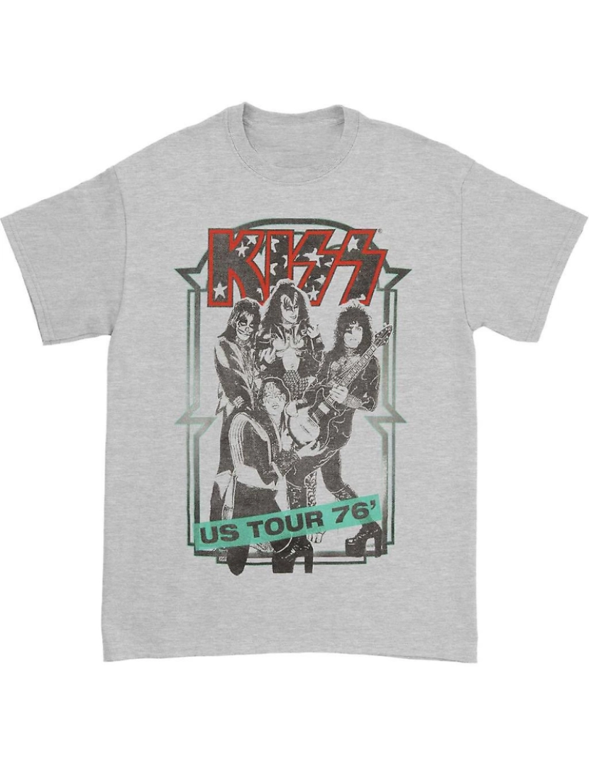 Rockinstone - T-shirt KISS Turnê dos EUA 76