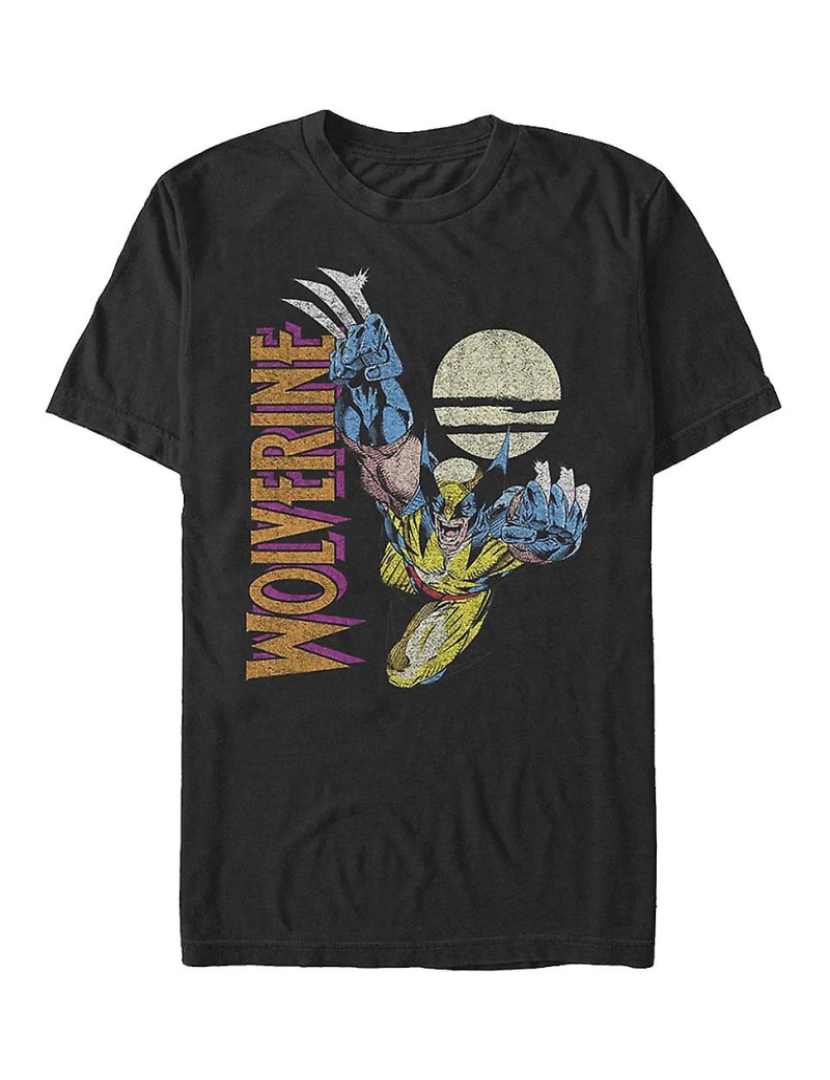 Rockinstone - T-shirt Lua Cheia Wolverine Marvel Comics