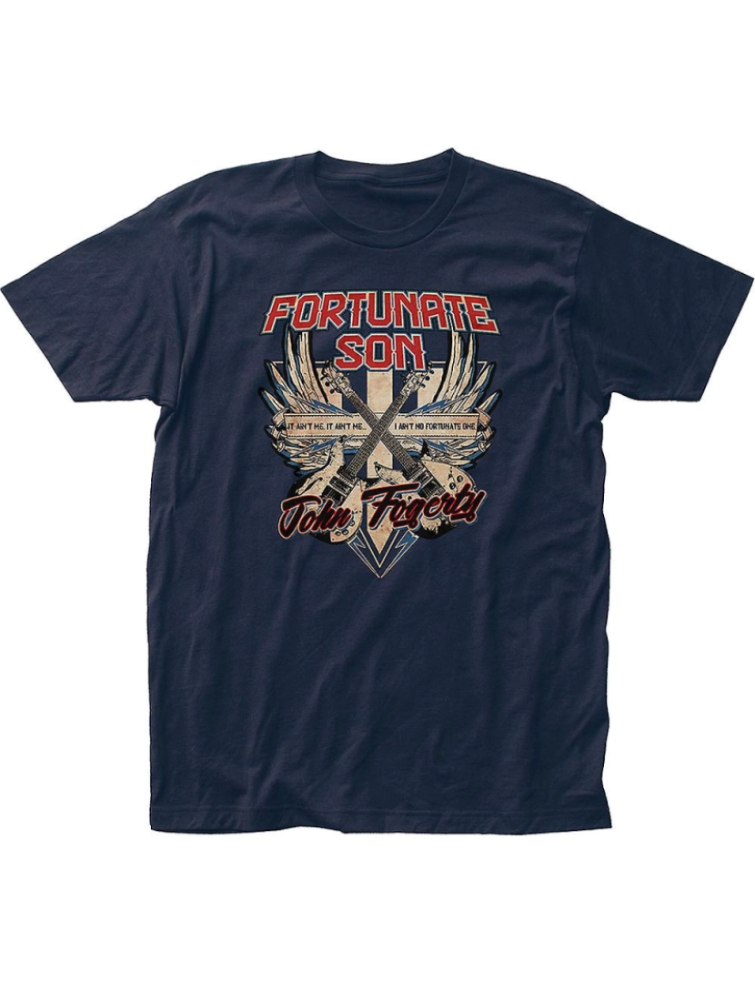 Rockinstone - T-shirt Filho afortunado John Fogerty