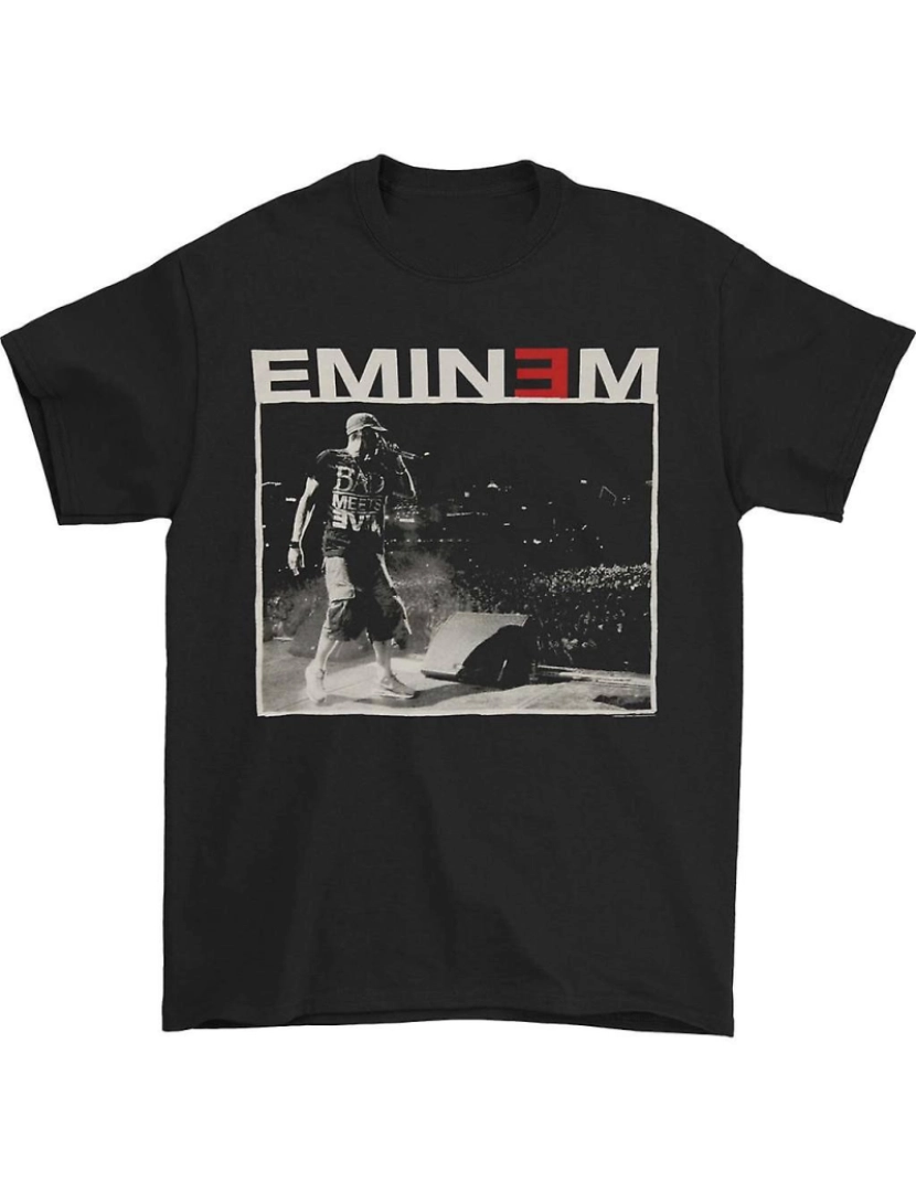 Rockinstone - T-shirt Eminem o mal encontra o mal