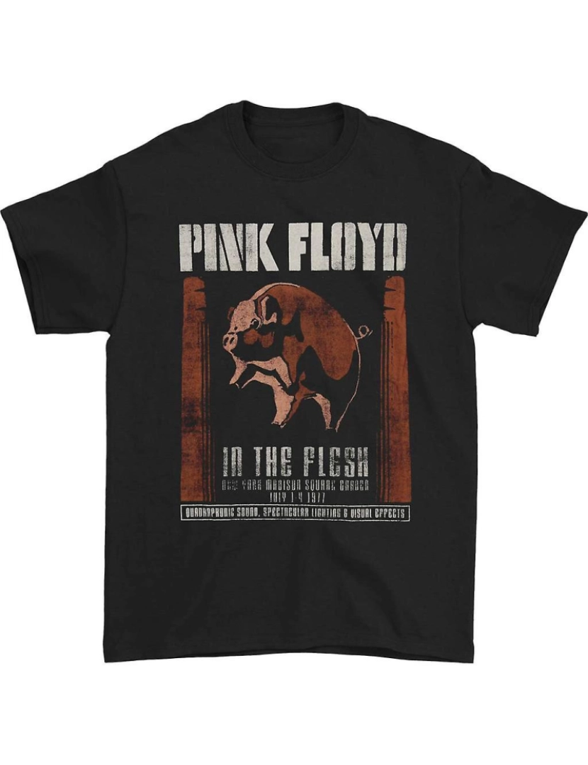 Rockinstone - T-shirt Pink Floyd na carne